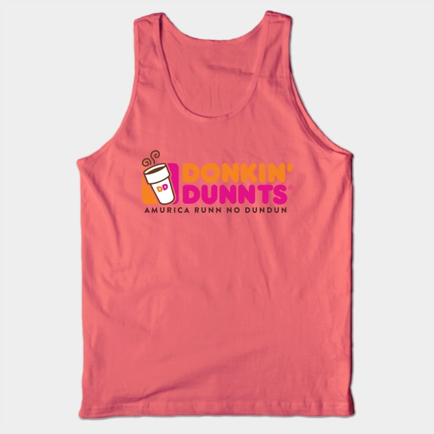 Donkin Dunnts Tank Top by loganbowlby